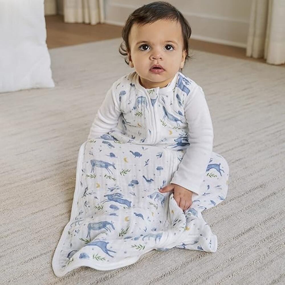 Aden + Anais Baby sleepy forest Wearable Swaddle Blanket Sleeping Bag Size 6-18M